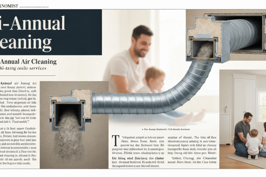 The Benefits of Bi-Annual Air Duct Cleaning Services