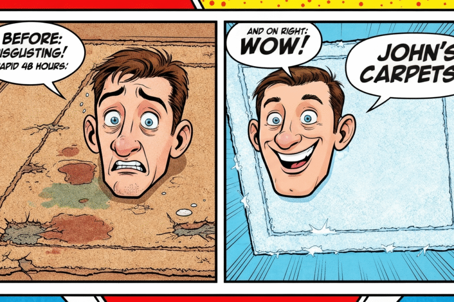 How John's Carpets Became Stain-Free in 48 Hours