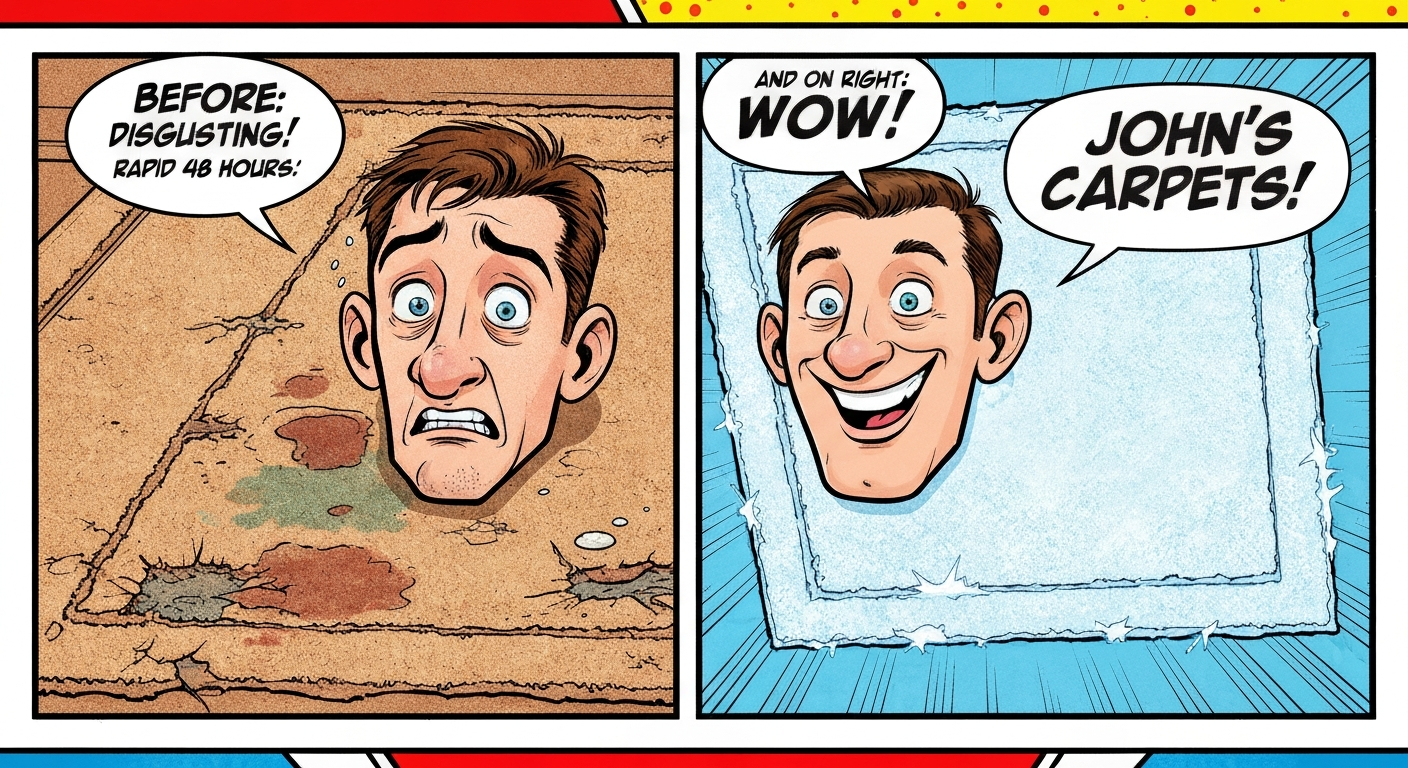 How John’s Carpets Became Stain-Free in 48 Hours