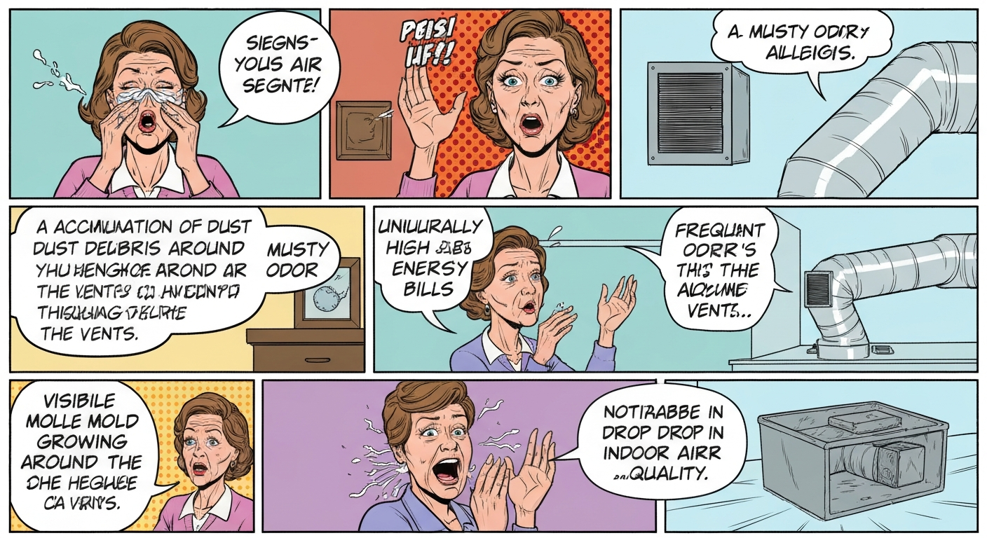 7 Surprising Signs of Dirty Air Ducts You Shouldn’t Ignore