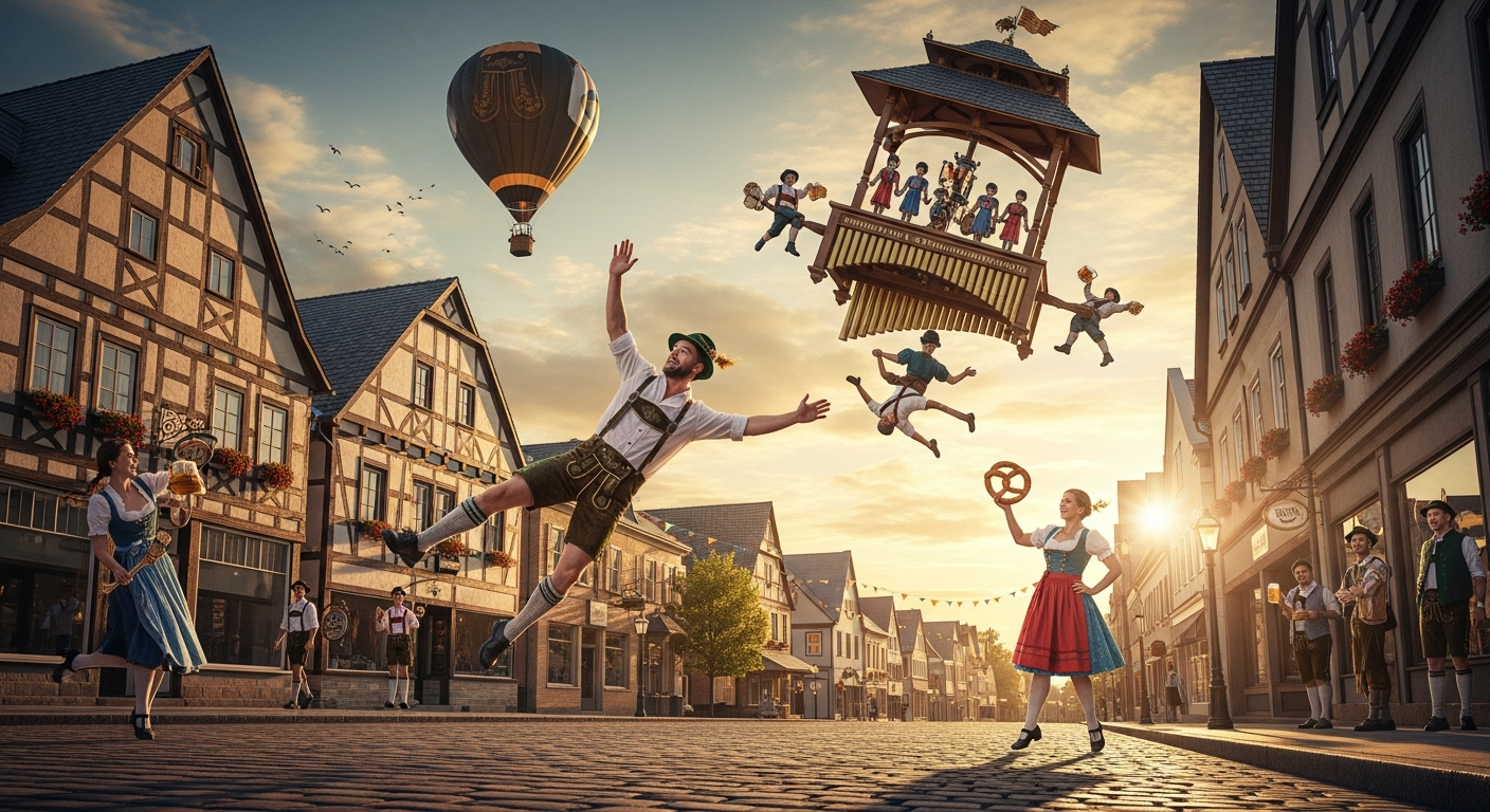 Turning Tradition on Its Head: New Ulm’s Gravity-Defying Festival
