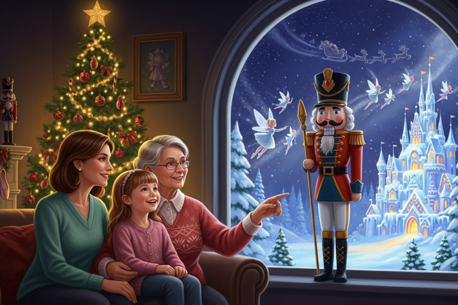 Create Lasting Memories: 3 Generations Share "Nutcracker Fantasy