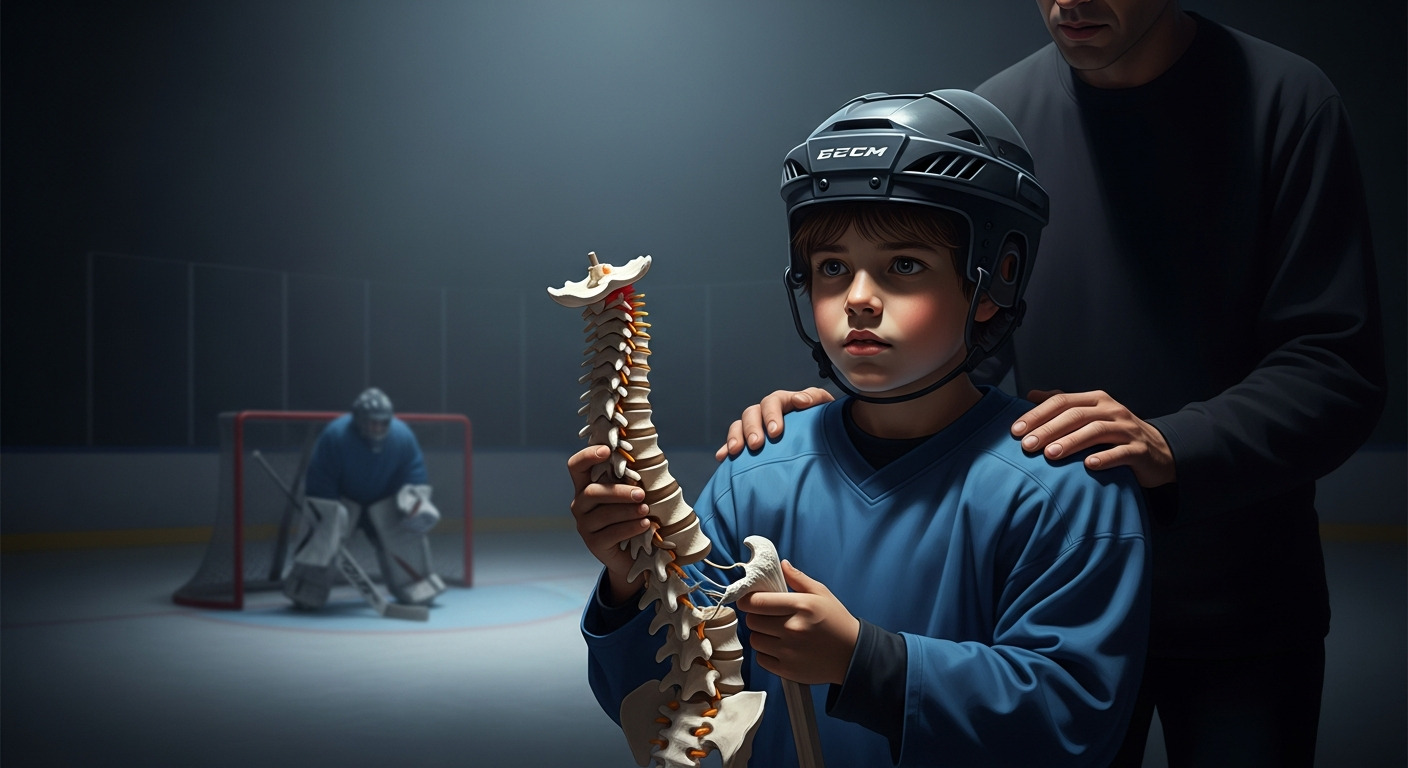 What Every Hockey Parent Needs to Know About Spine Protection
