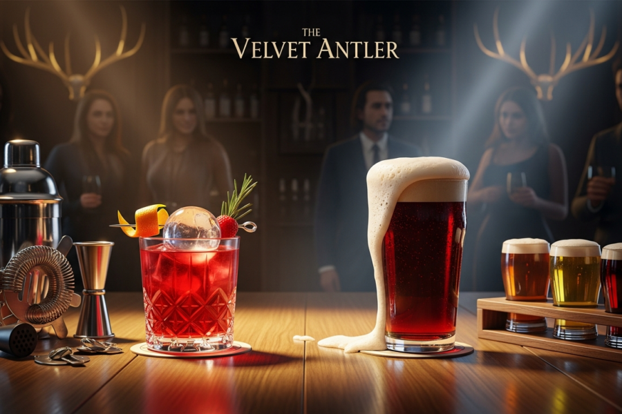 Craft Cocktails vs. Local Brews: The Velvet Antler's Drink Menu Showdown