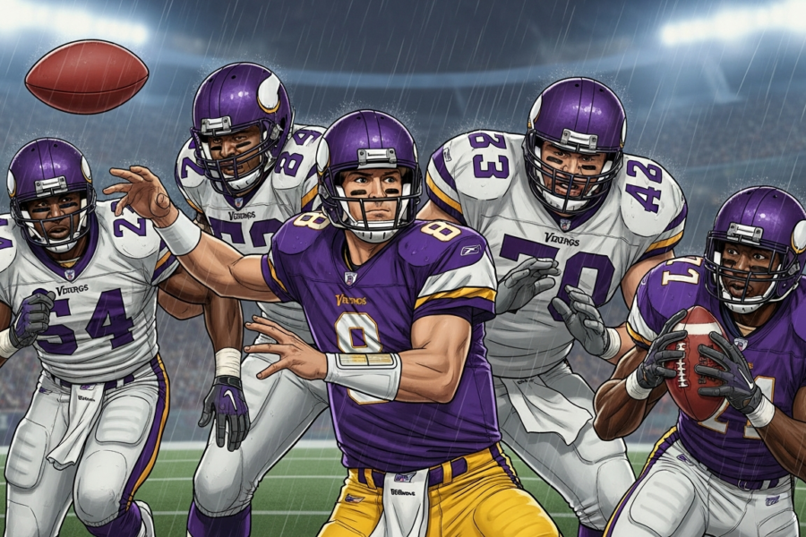 5 Players Who Became Heroes in Vikings' Longest Drive Since 2000