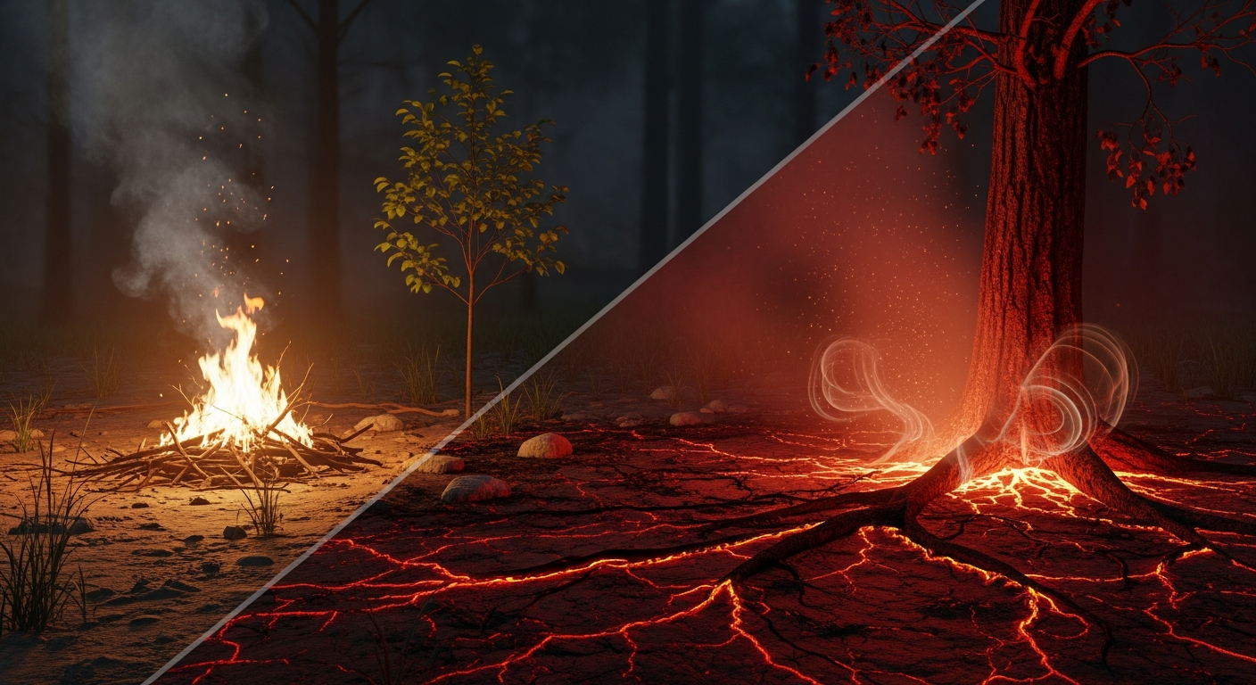 The Difference Between Initial Flames and Dangerous Hot Spots