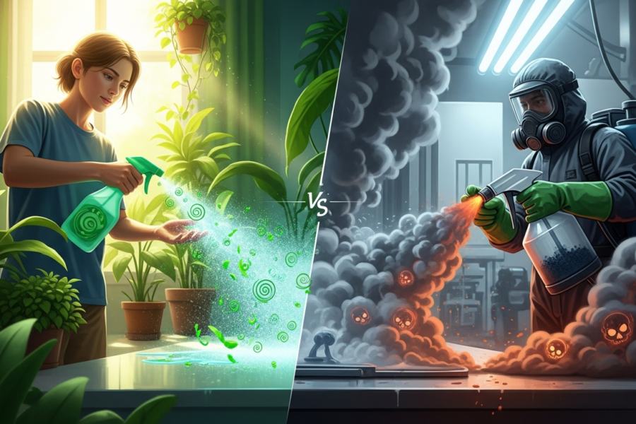 Green Cleaning vs. Chemical Cleaning: Which Really Gets Results?