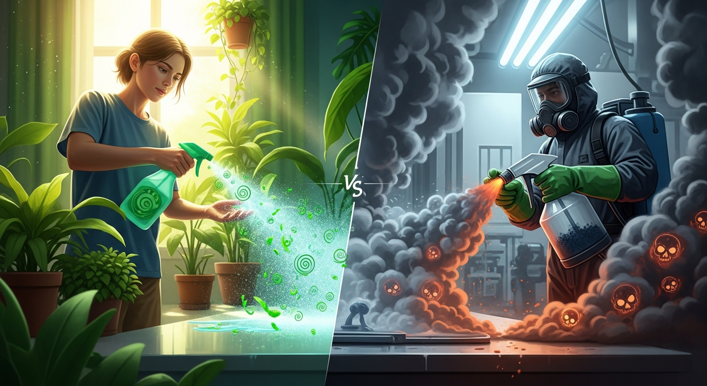 Green Cleaning vs. Chemical Cleaning: Which Really Gets Results?