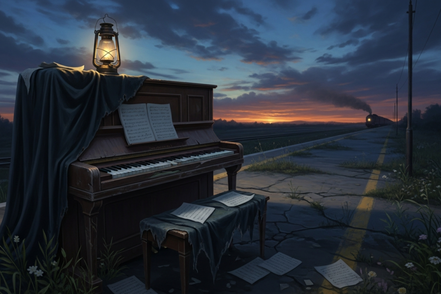 The Piano She Couldn't Take With Her: A Musician's Final Arrangement