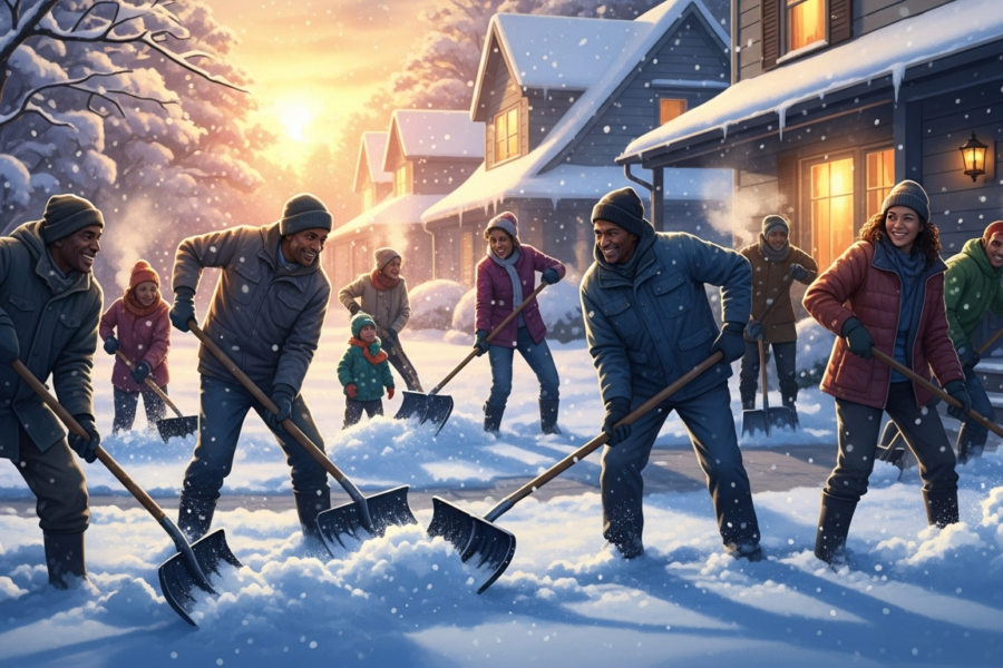 Cold Hands, Warm Hearts: Join the Movement to Dig Out Neighbors