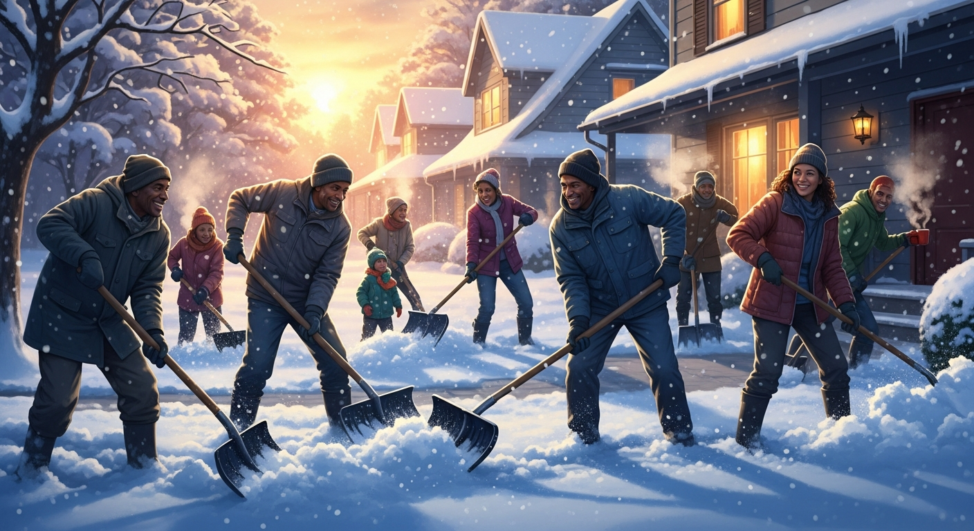 Cold Hands, Warm Hearts: Join the Movement to Dig Out Neighbors