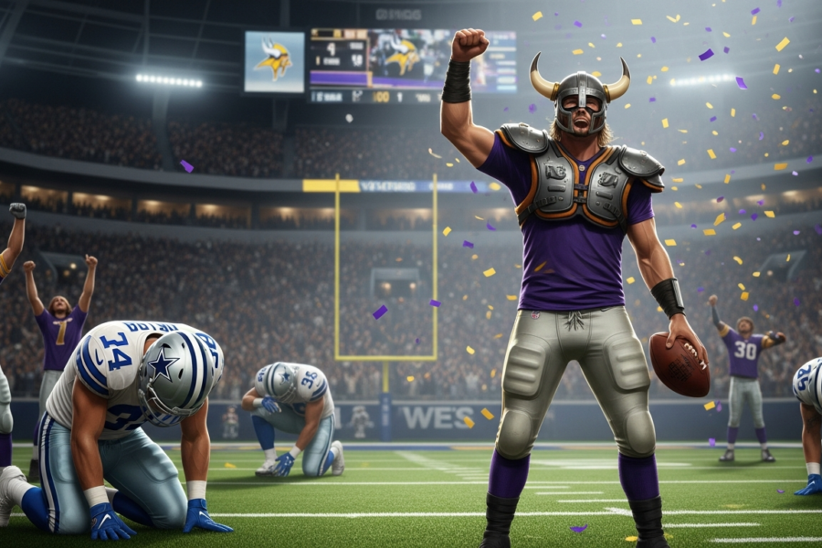 Vikings Defeat Cowboys: McCarthy's 85% Completion Rate Stuns Fans