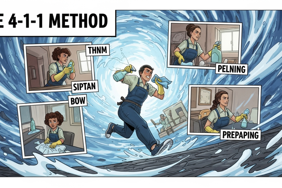 The 4-1-1 Method: A Revolutionary Approach to Weekly Cleaning