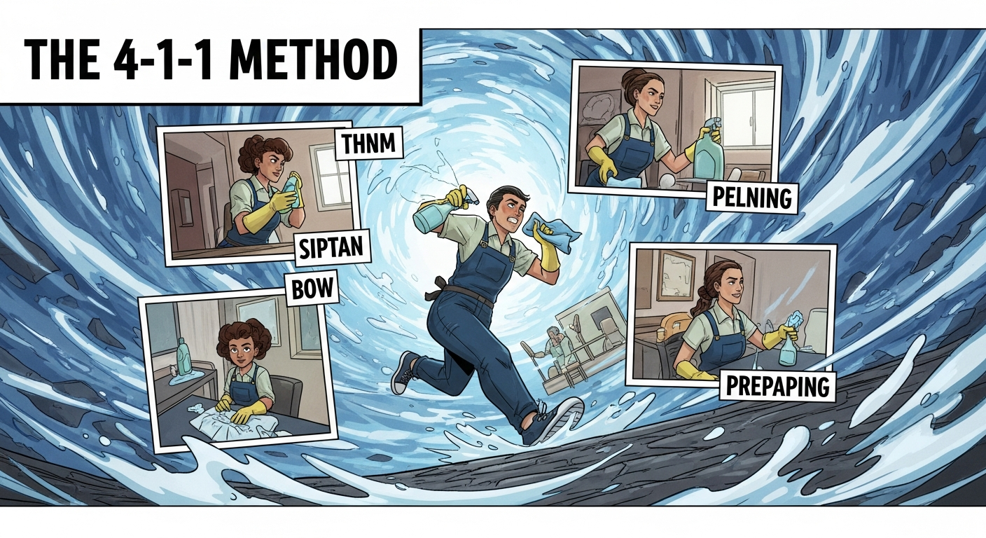 The 4-1-1 Method: A Revolutionary Approach to Weekly Cleaning