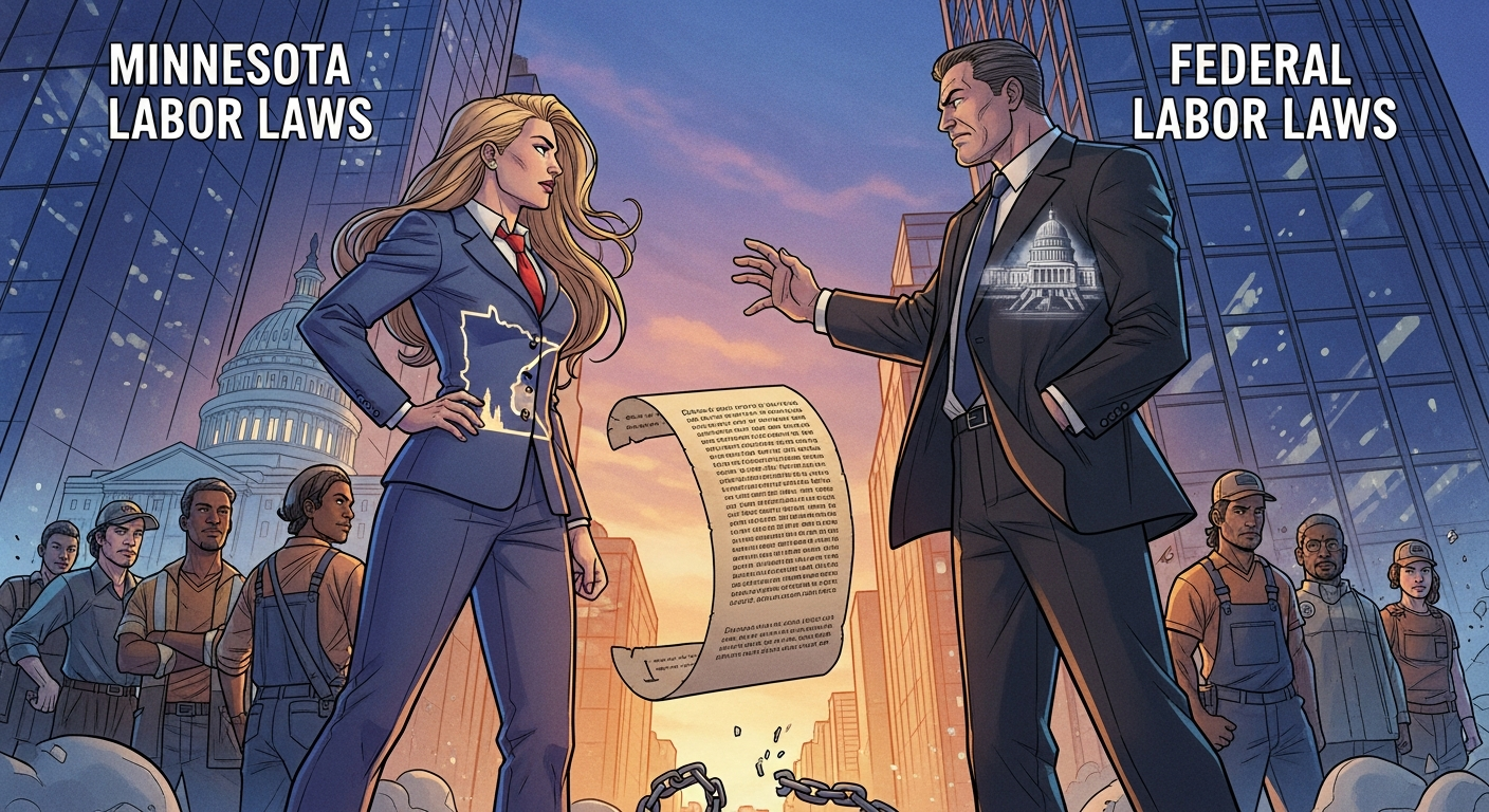 Minnesota vs. Federal Labor Laws: What’s Changing for Workers?