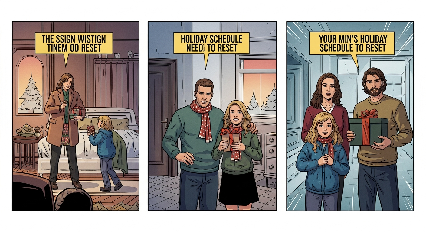 3 Signs Your Family’s Holiday Schedule Needs an Immediate Reset