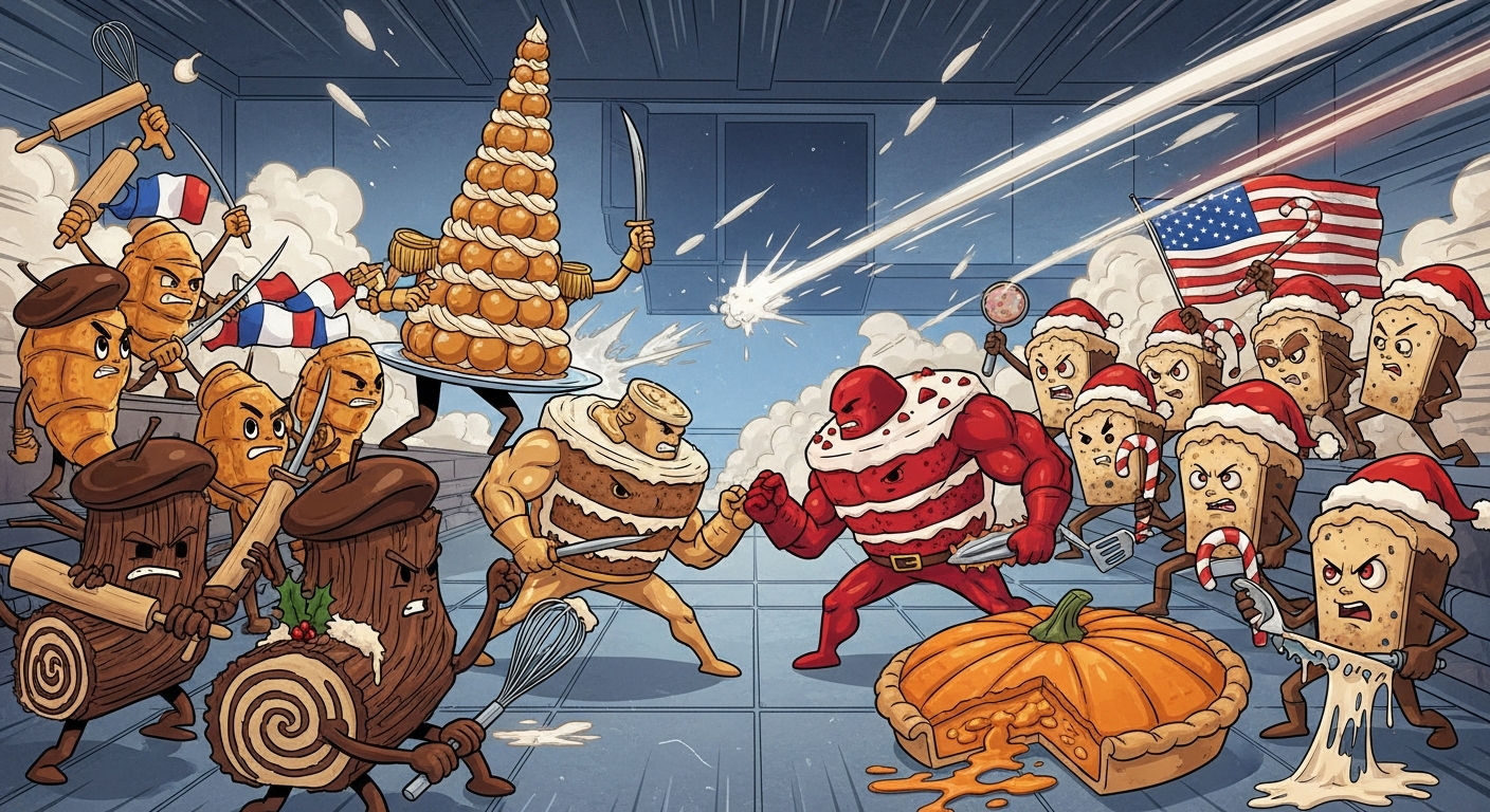 French vs. American Holiday Cakes: What Patisserie 46 Teaches Us