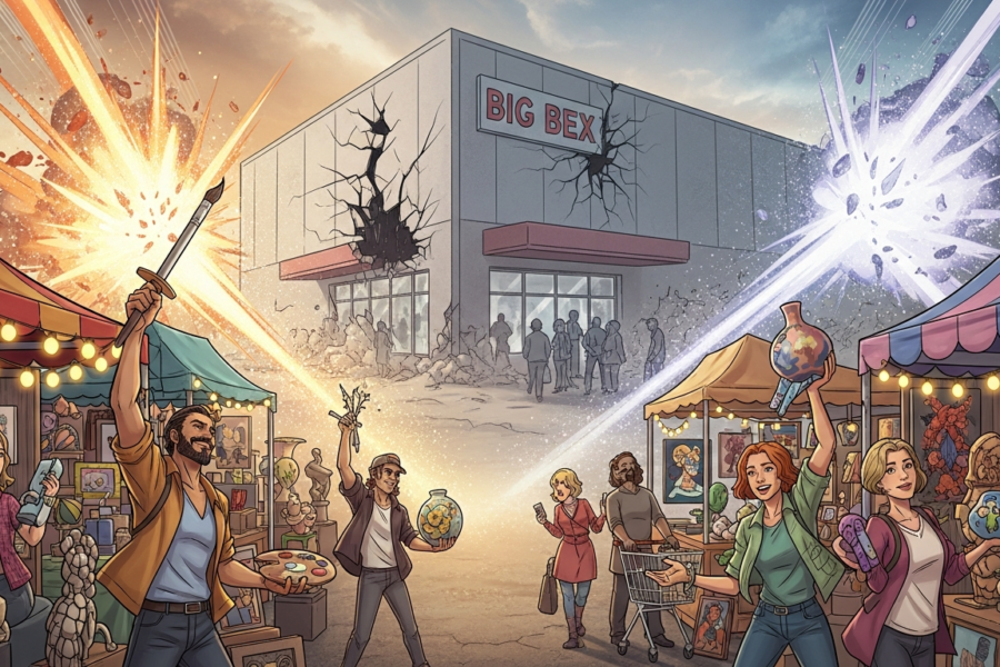 Local vs. Big Box: Why the Fairgrounds Art Market Wins Every Time