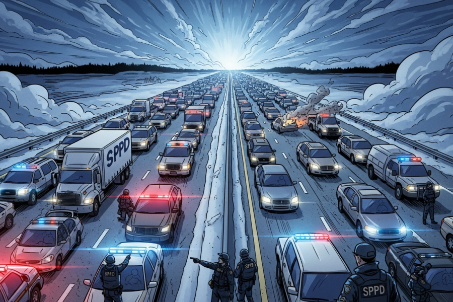 The 5-Mile Backup: Real Consequences of SPPD's I-94 Shooting Response