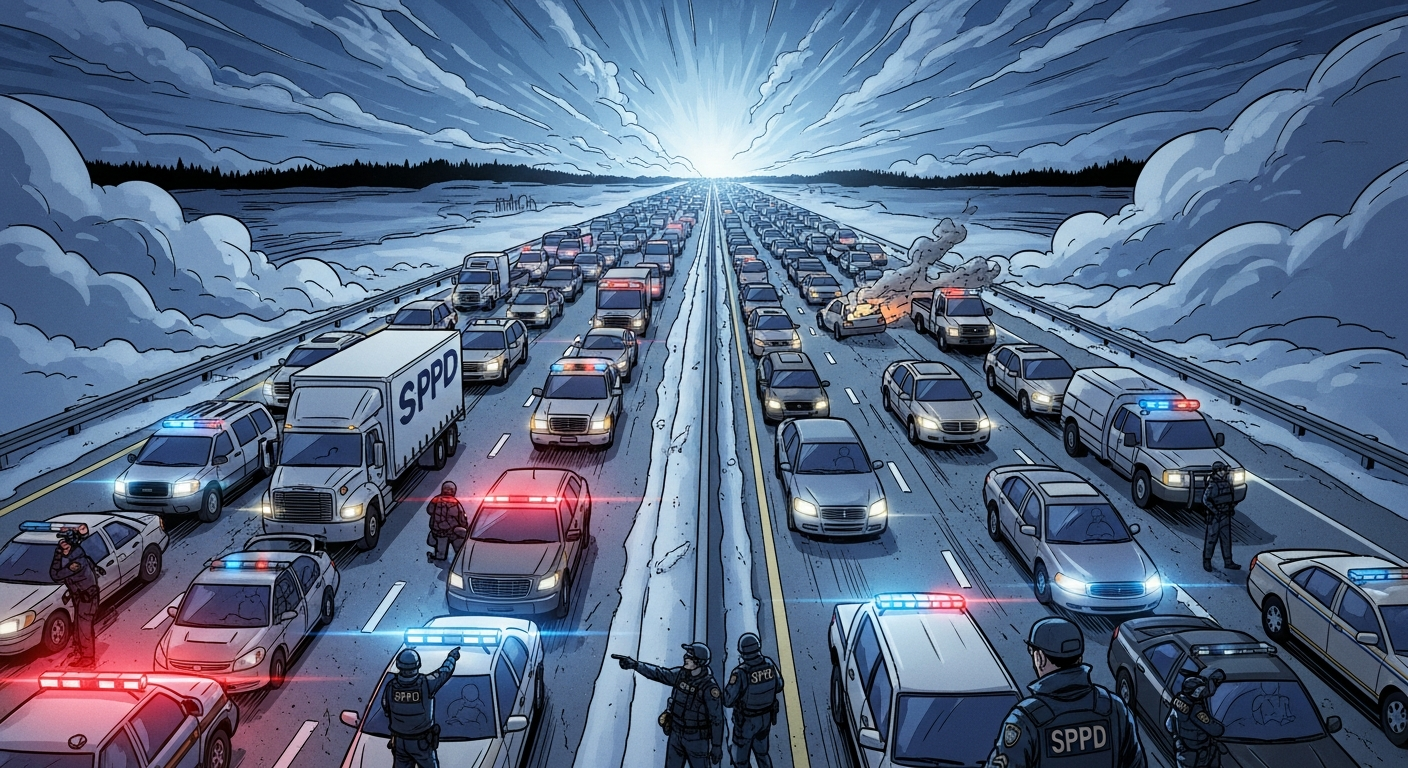 The 5-Mile Backup: Real Consequences of SPPD’s I-94 Shooting Response