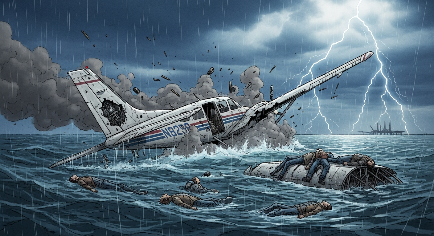 Tragedy in Galveston Bay: 5 Dead After Mexico Plane Crash