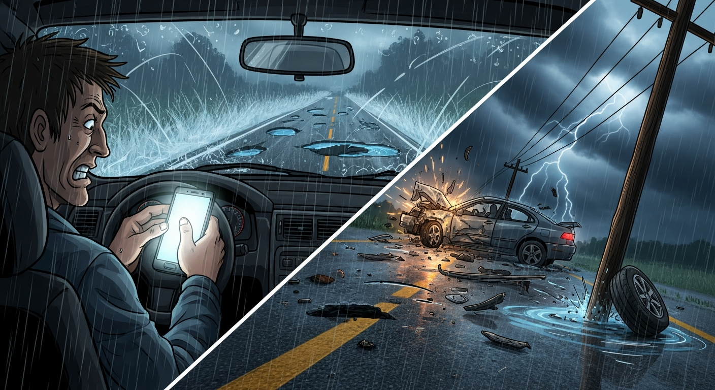 Distracted Driving vs. Road Conditions: What Caused Champlin’s Tragedy?