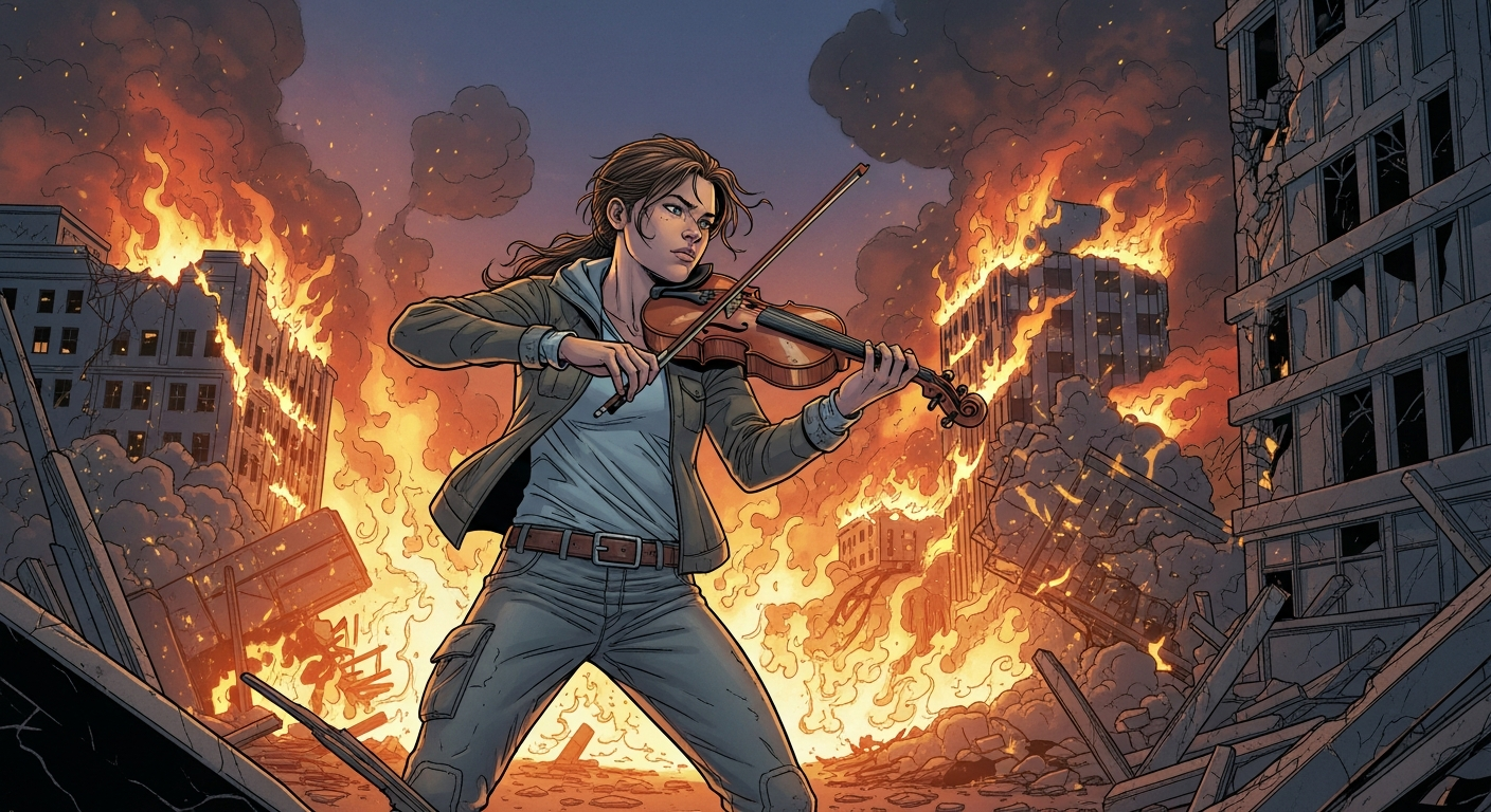 Notes of Defiance: Playing Violin While the World Burned