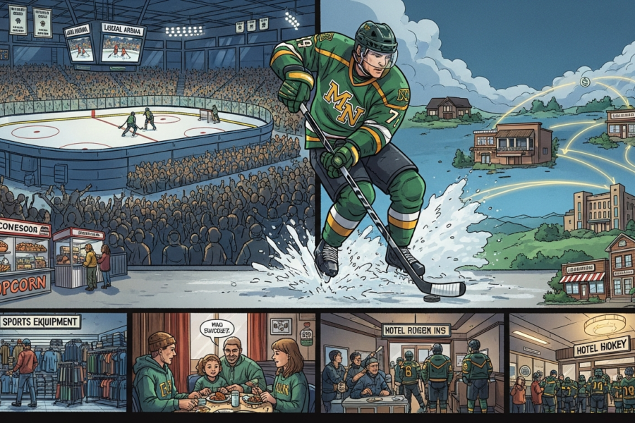 The Hidden Economic Impact of Junior Hockey on Minnesota Communities