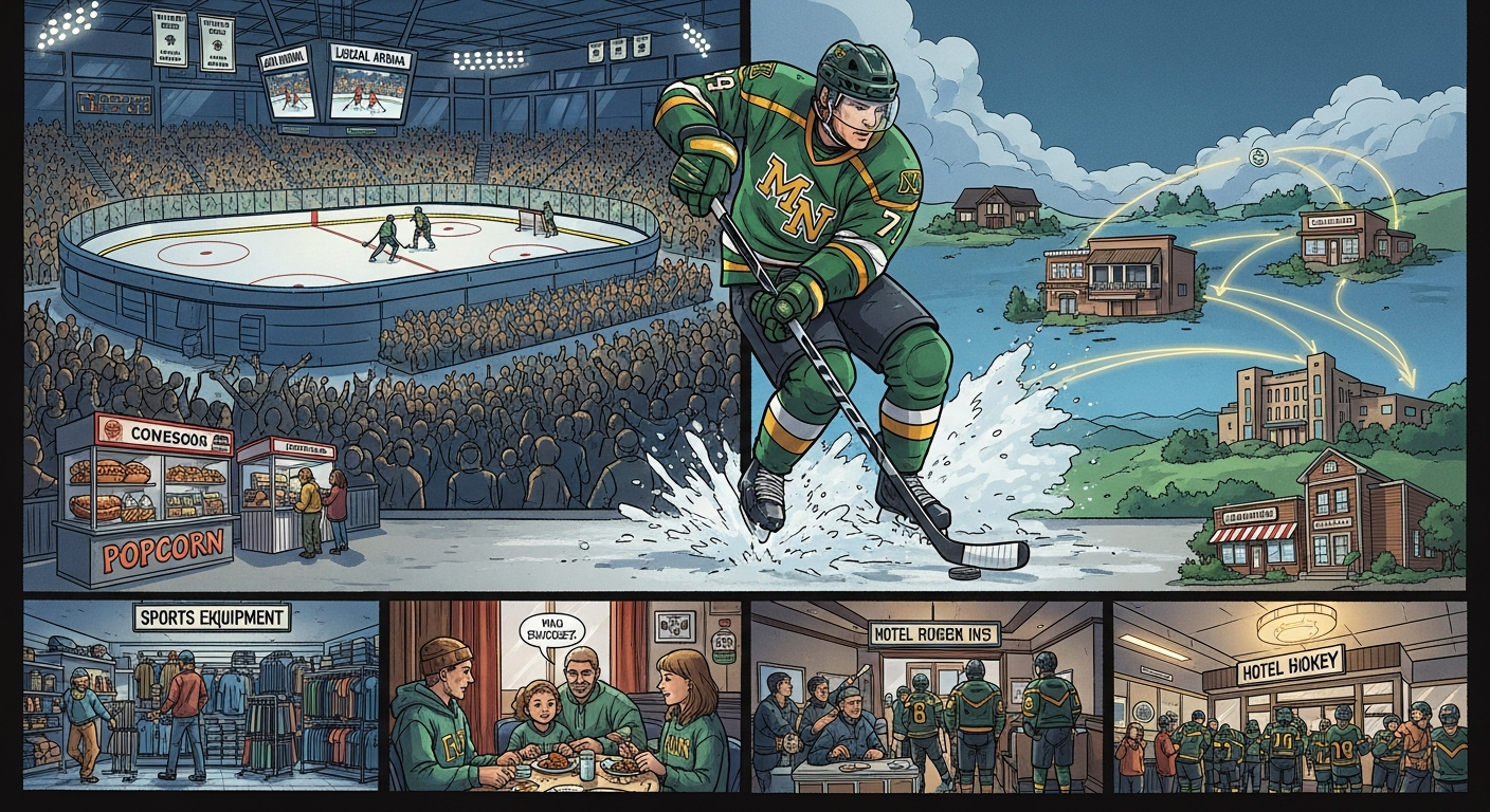 The Hidden Economic Impact of Junior Hockey on Minnesota Communities