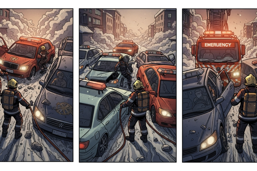 3 Emergency Protocols That Saved Lives During Sunday's 400+ Crashes