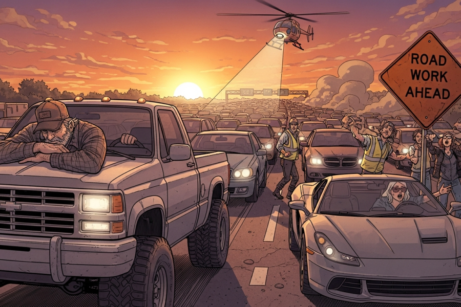 Just Reopened: I-35 South Drivers Report 30-Minute Delays Despite Fix