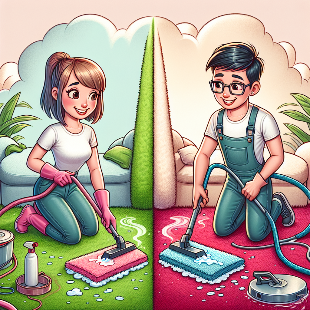 Carpet Steam Cleaning vs. Dry Cleaning: Which is Better?