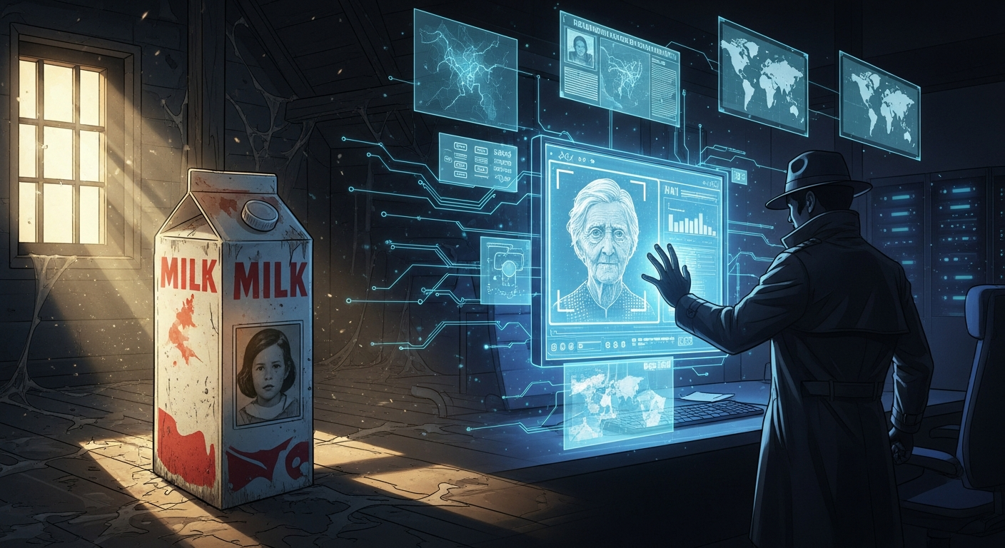 From Milk Carton to Digital Age: Tracking a 55-Year Missing Case