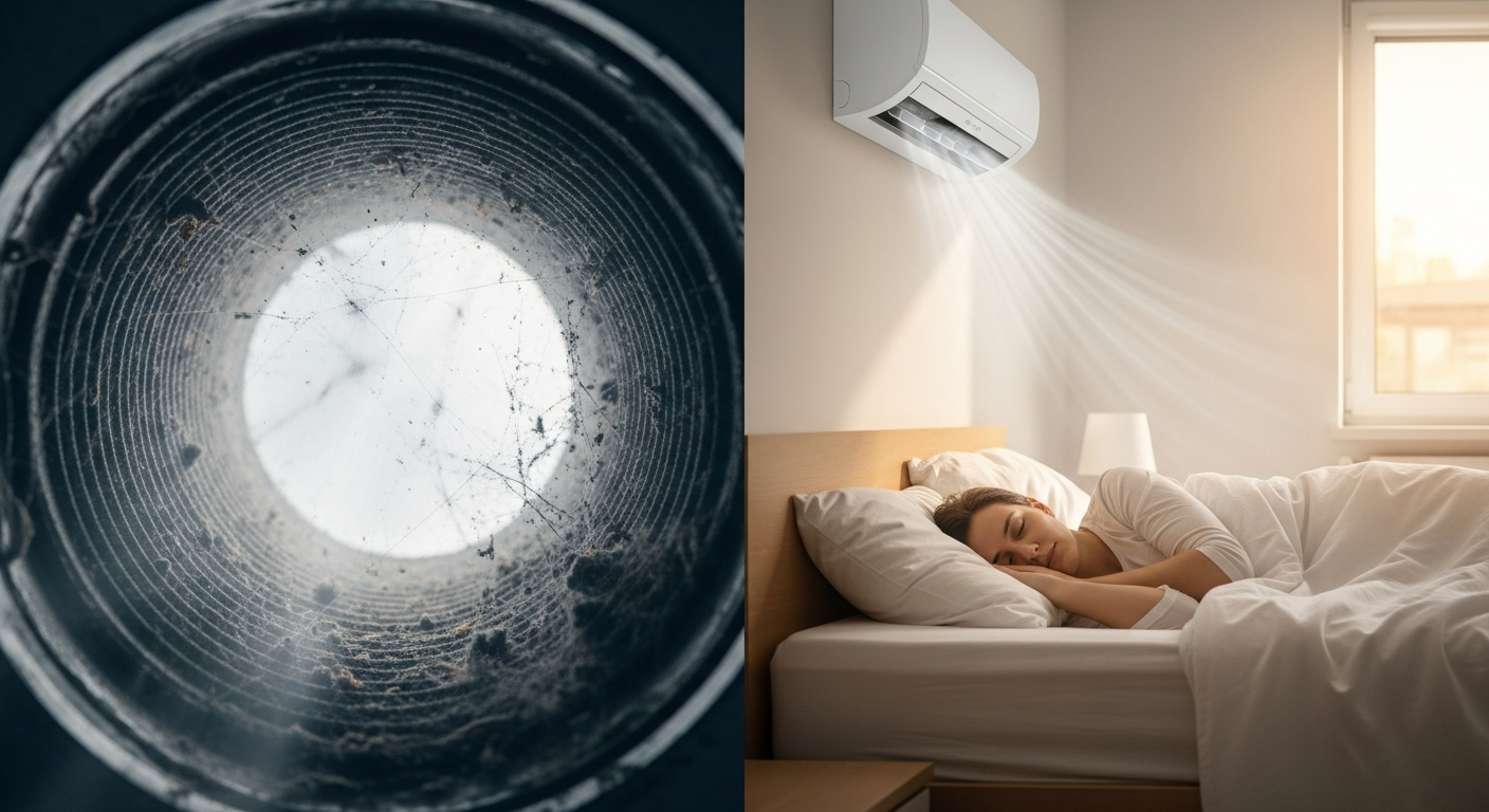 The Hidden Connection Between Clean Air Ducts and Sleep Quality
